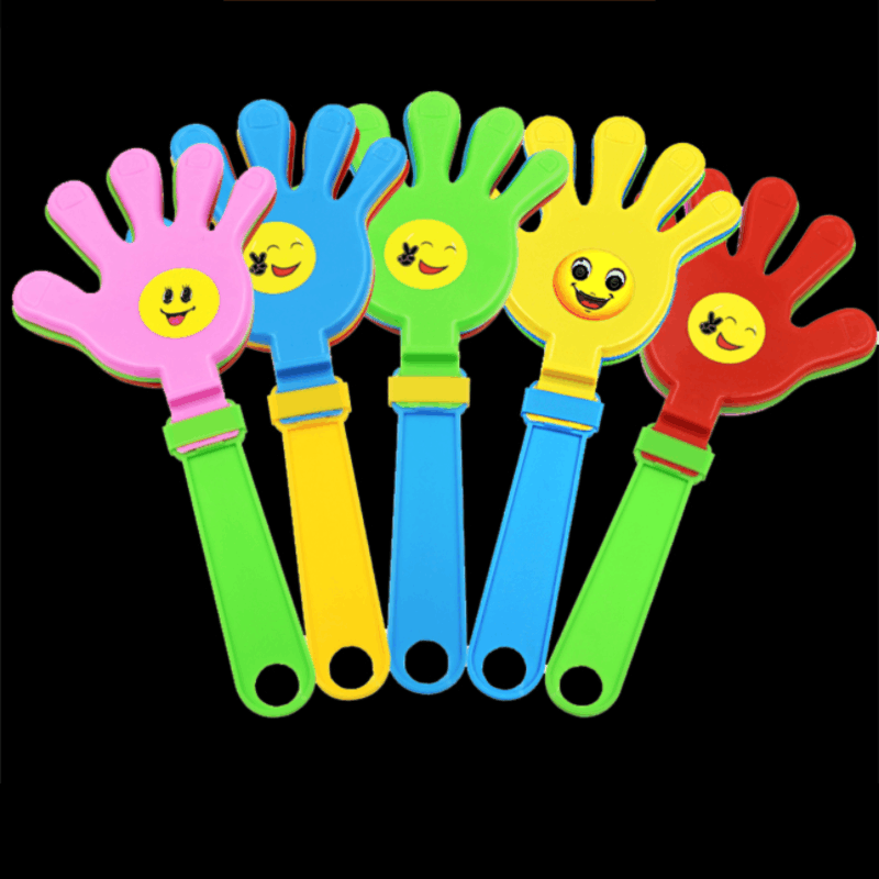 笑臉拍手器24或28厘米(10個/組顏色隨機(jī))