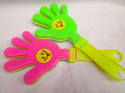 【廠家直銷晚會道具塑料拍手器手掌拍批發28cm拍手掌10元以下】價格,廠家,圖片,助威道具,義烏市方朋電子商務商行-