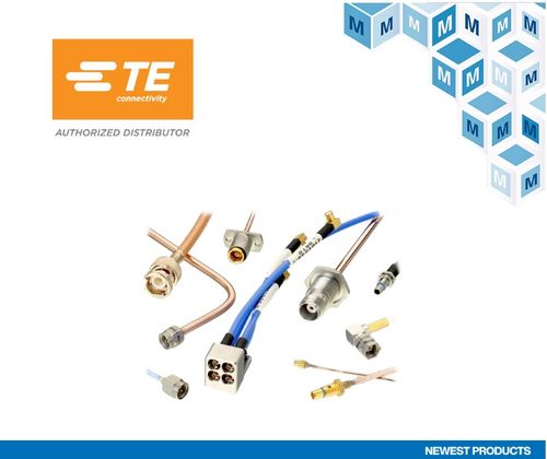 貿(mào)澤開售te ep sma 27ghz連接器和電纜組件產(chǎn)品組合